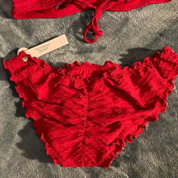 Victoria's Secret, Strappy Back, Full Coverage Top & Cheeky Bikini, NEW! - Picture 7 of 9